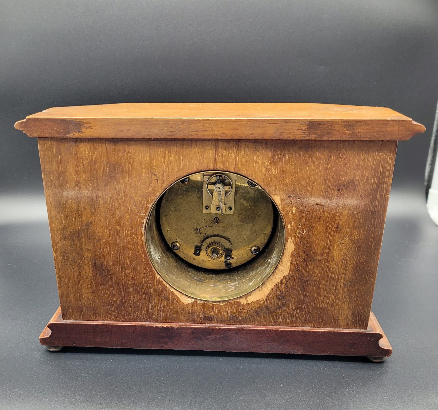 Antique Clock 19th Century Retailed by R.mc Dowell & Co BELFAST Working With Original Key