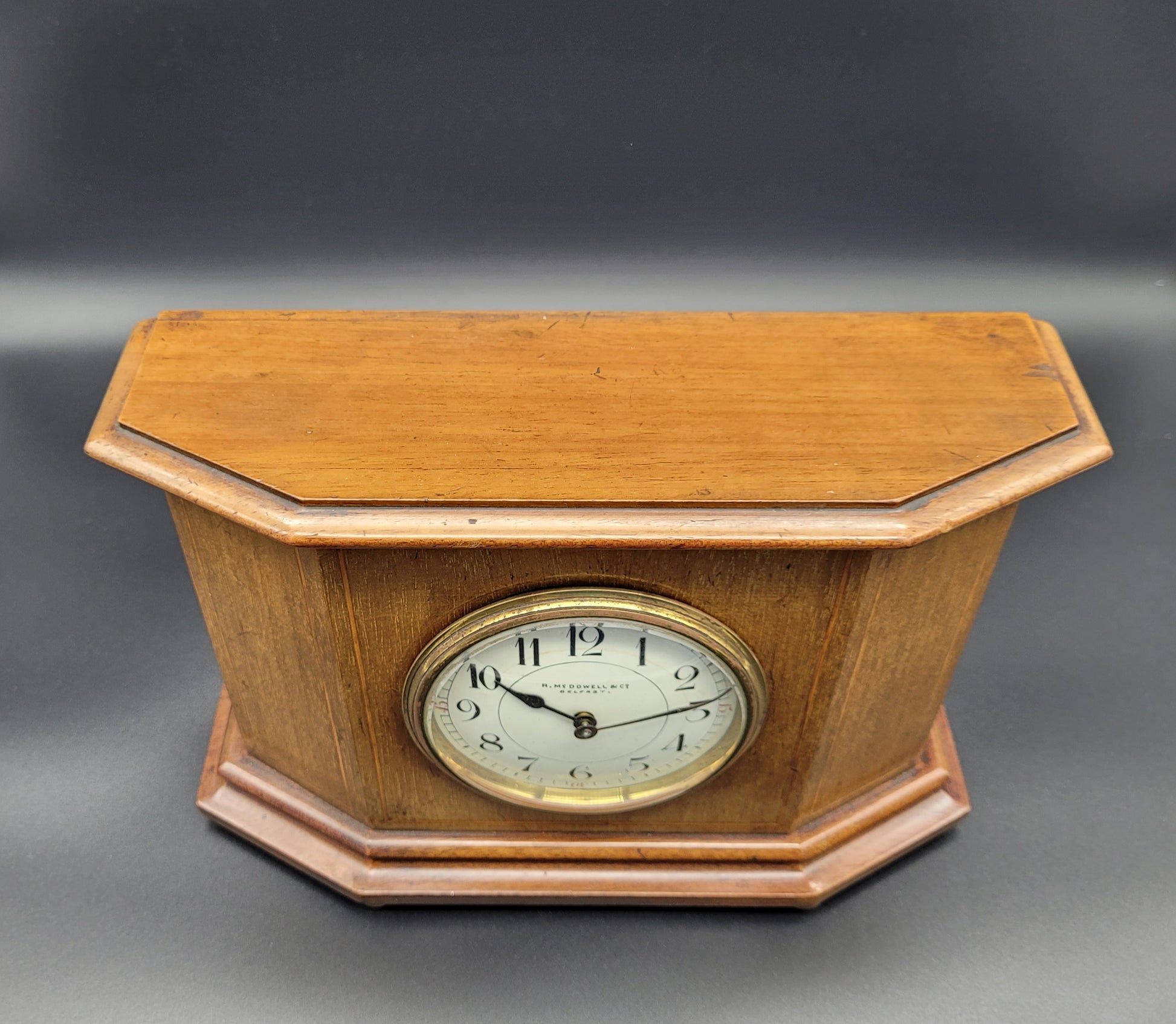 Antique Clock by R.mc Dowell & Co BELFAST