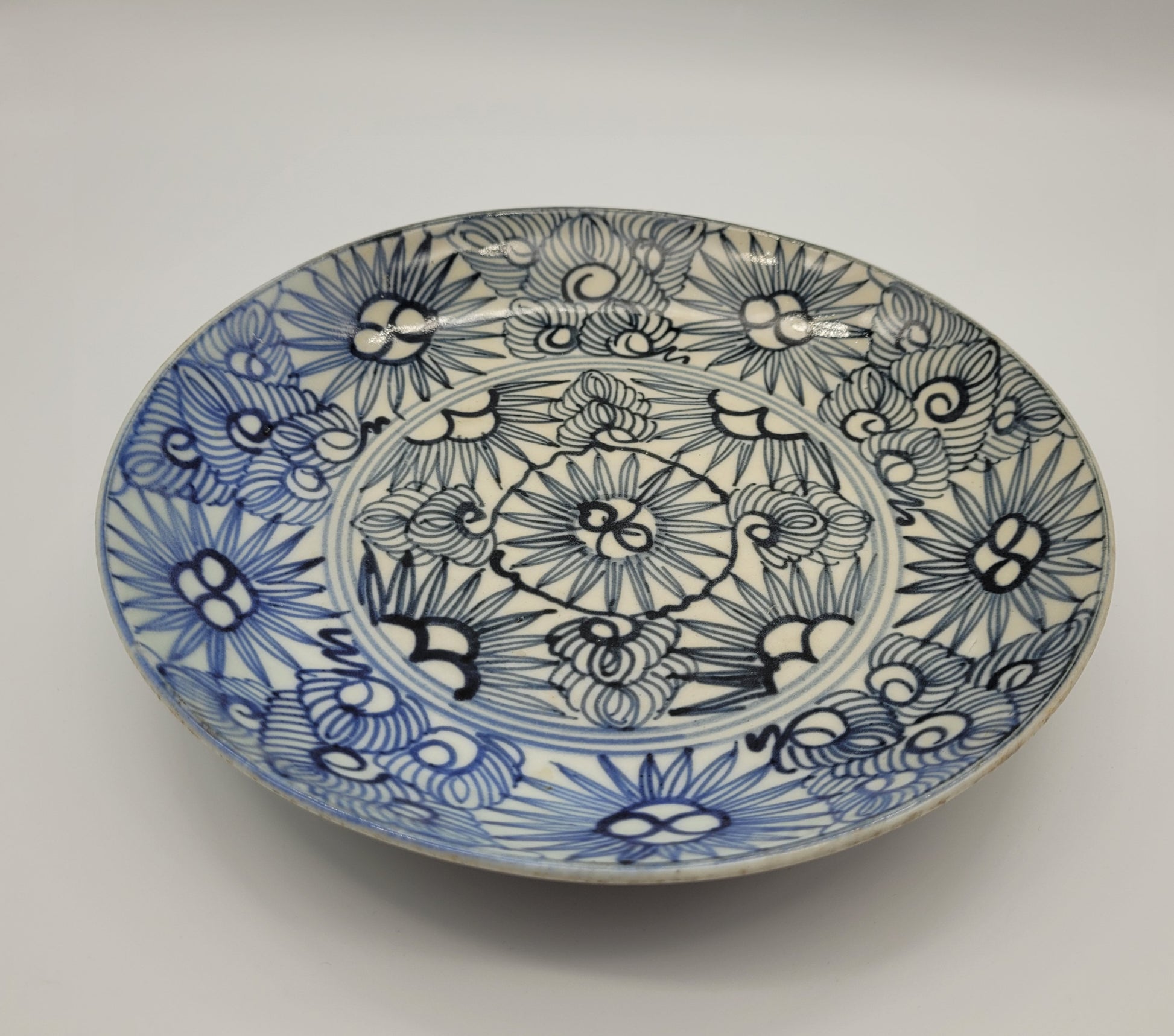 Antique Japanese Plate / Bowl Marked on Back