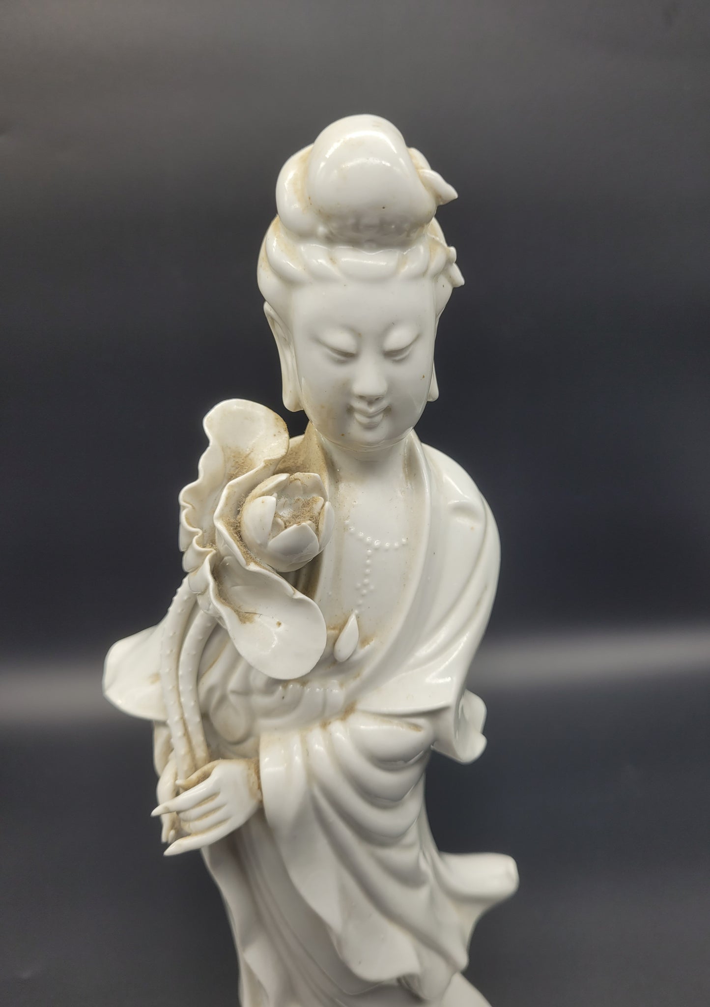 Antique Chinese Blanc De Chine for sale
