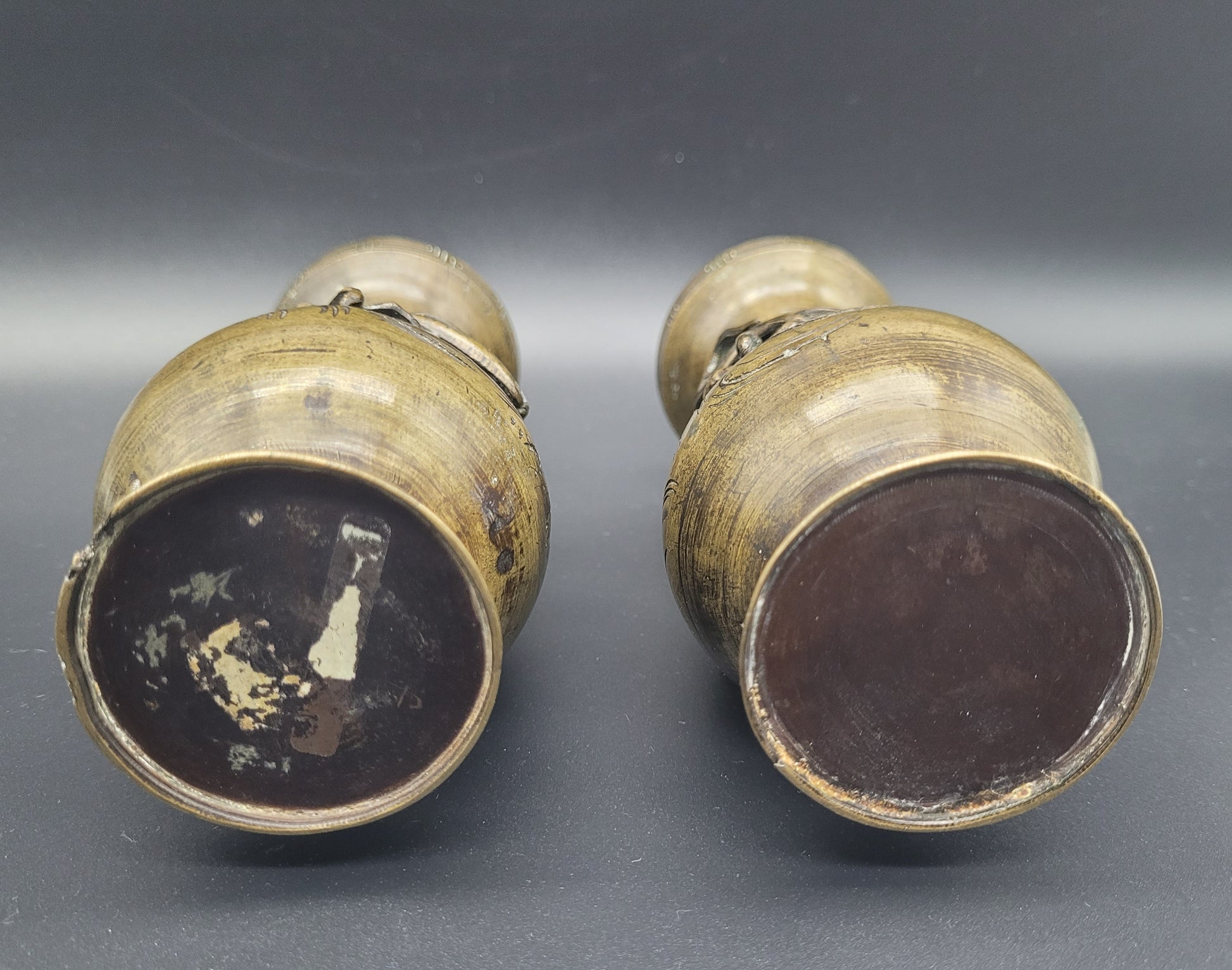 Antique Chinese Bronze Dragon Vases for sale