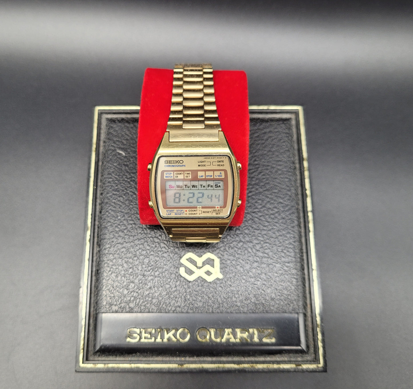 Retro Vintage 1970s SEIKO Digital Watch
