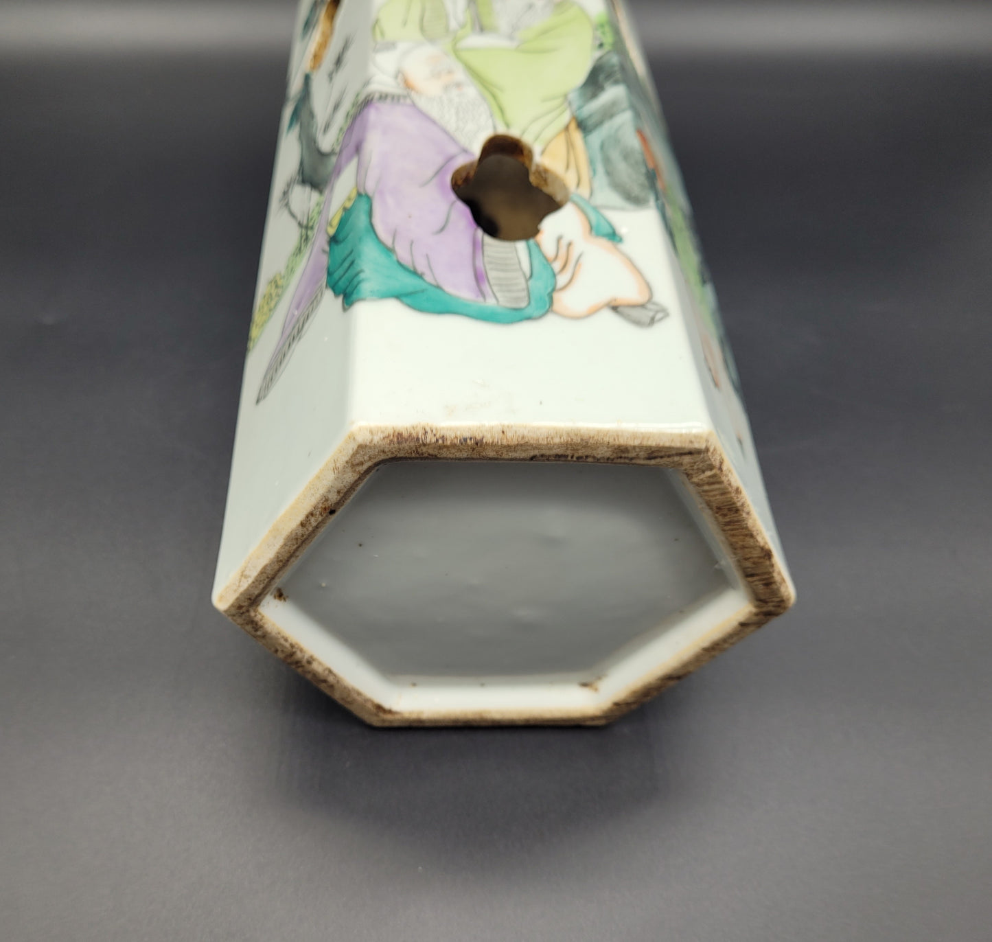 Antique Chinese Vase Hat Stand Late 19th Early 20th Century