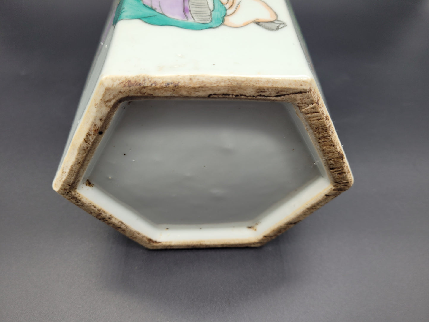 Antique Chinese Vase Hat Stand Late 19th Early 20th Century