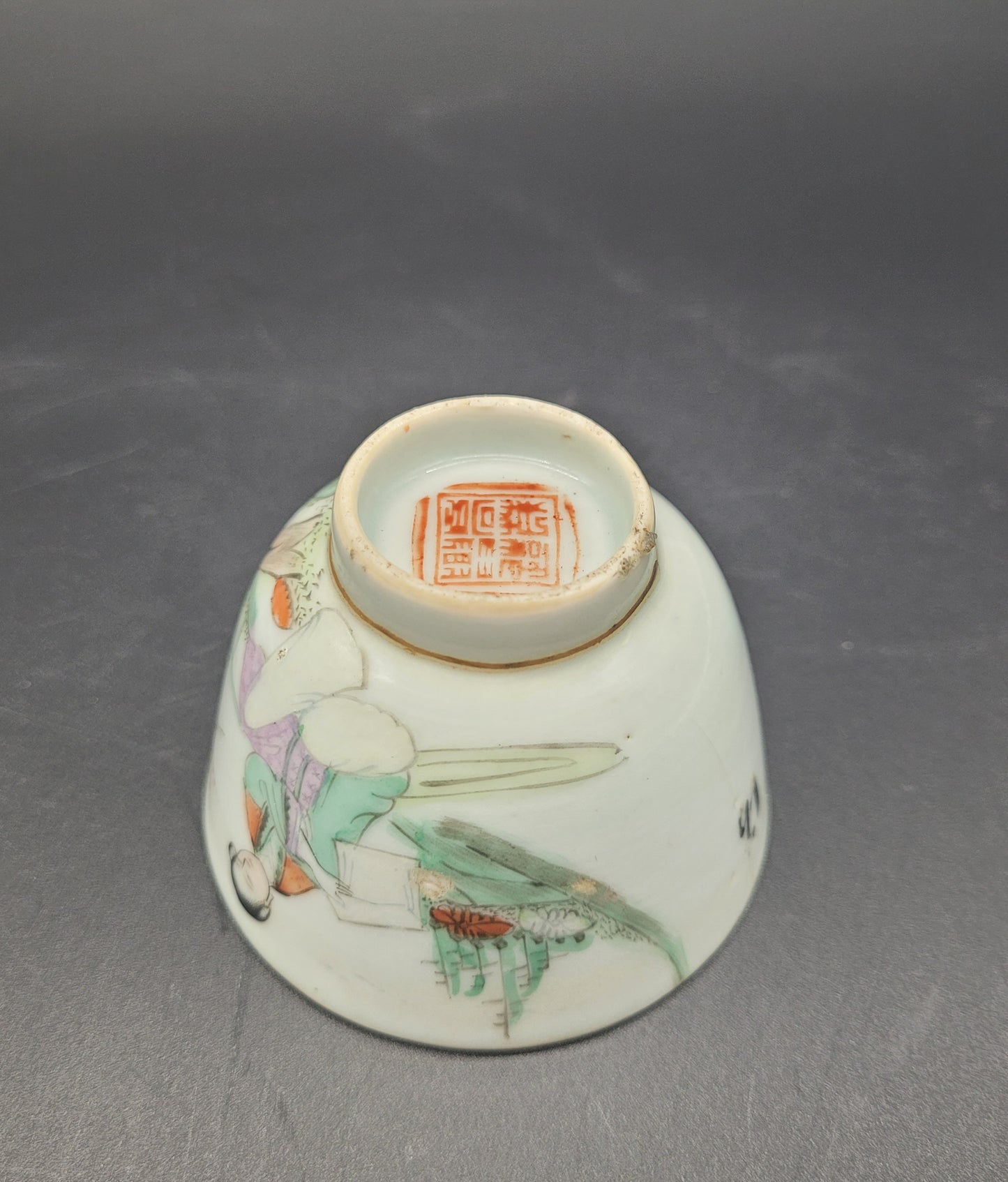 Chinese Antique Tea Bowls and Saucer Plate 18 / 19th Century Imari
