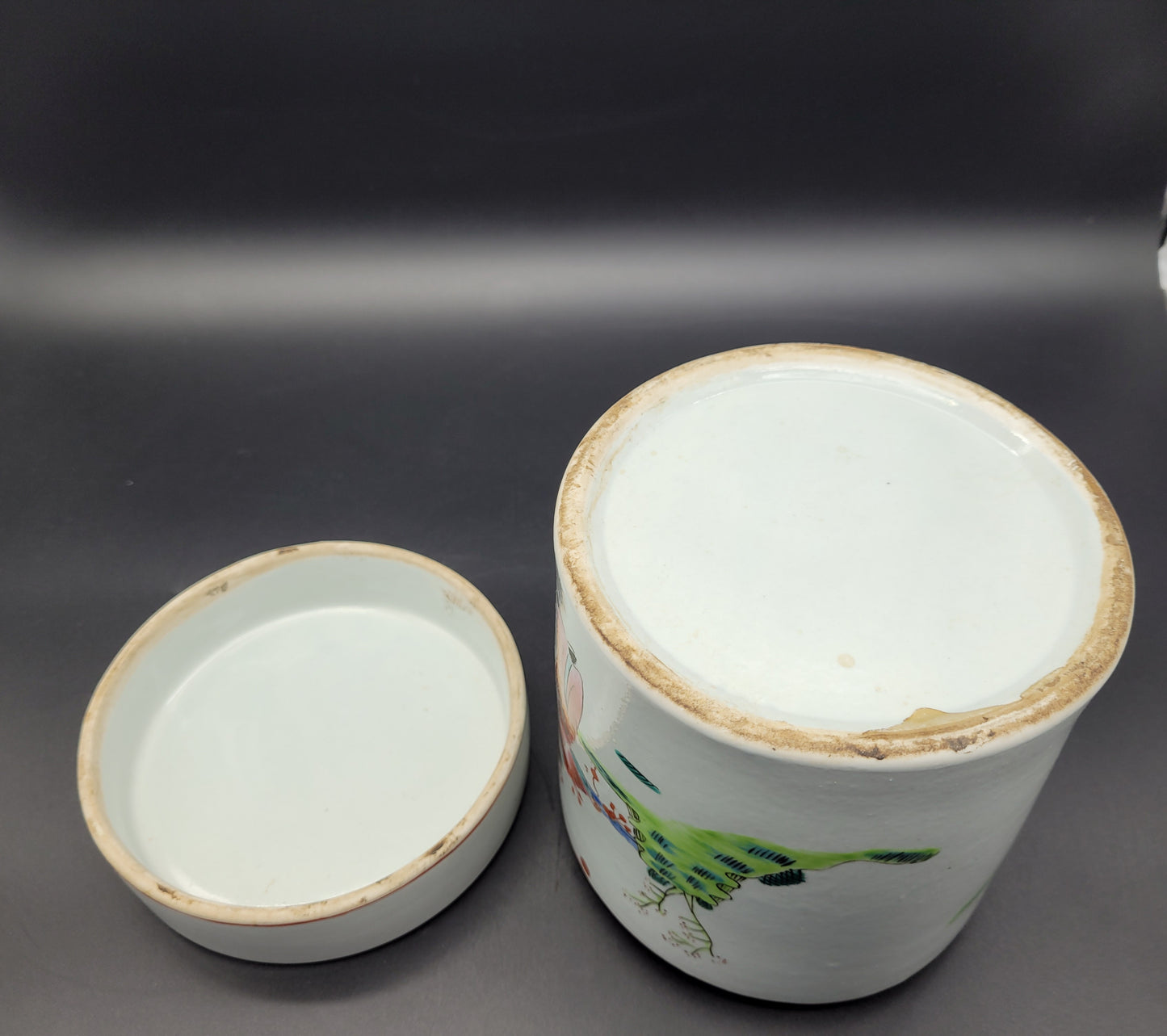 Chinese Antique Vase Ginger Jar Hand Painted Decoration