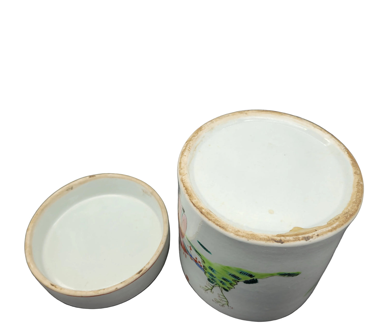 Chinese Antique Vase Ginger Jar Hand Painted Decoration