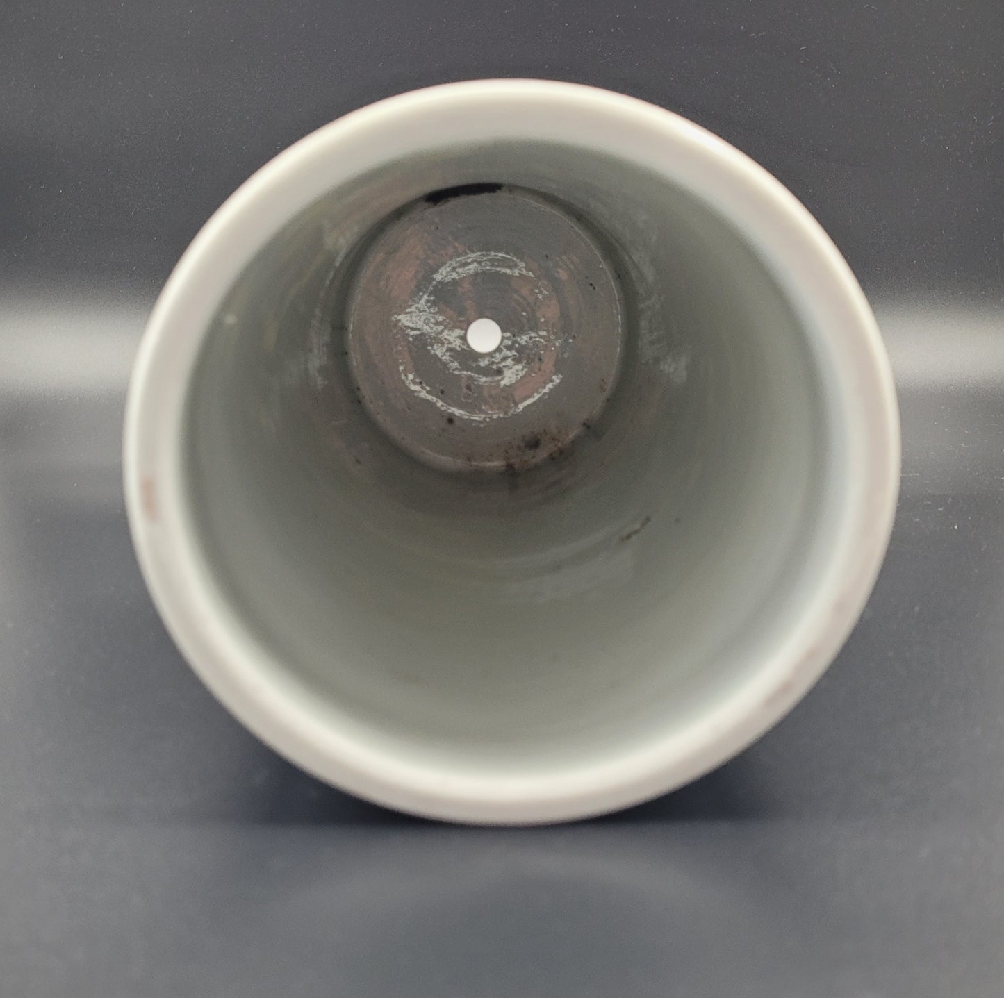 Kangxi prunus pattern brush pot vase