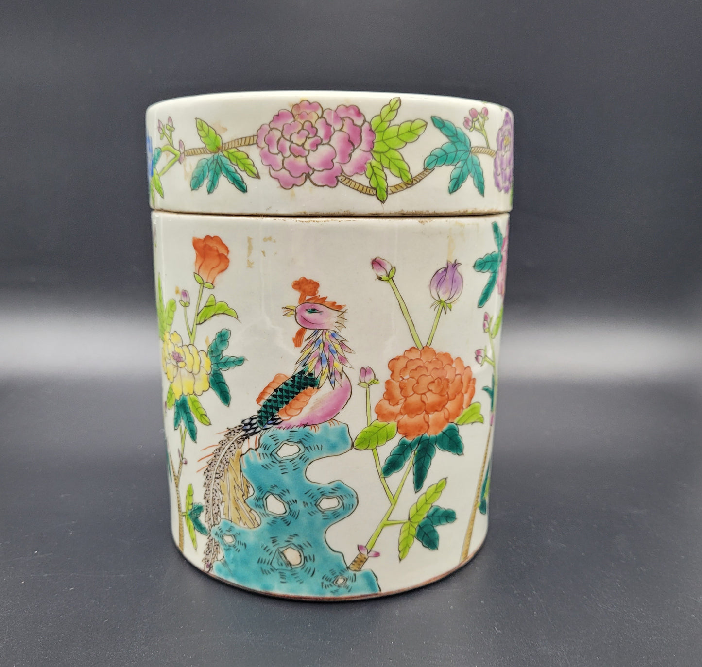 Antique / Vintage Chinese Ginger Jar Early Mid 20th Century