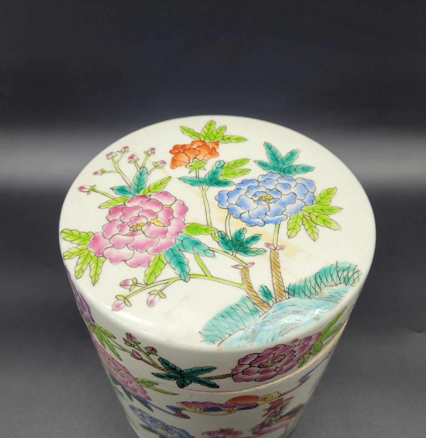 Antique / Vintage Chinese Ginger Jar Early Mid 20th Century