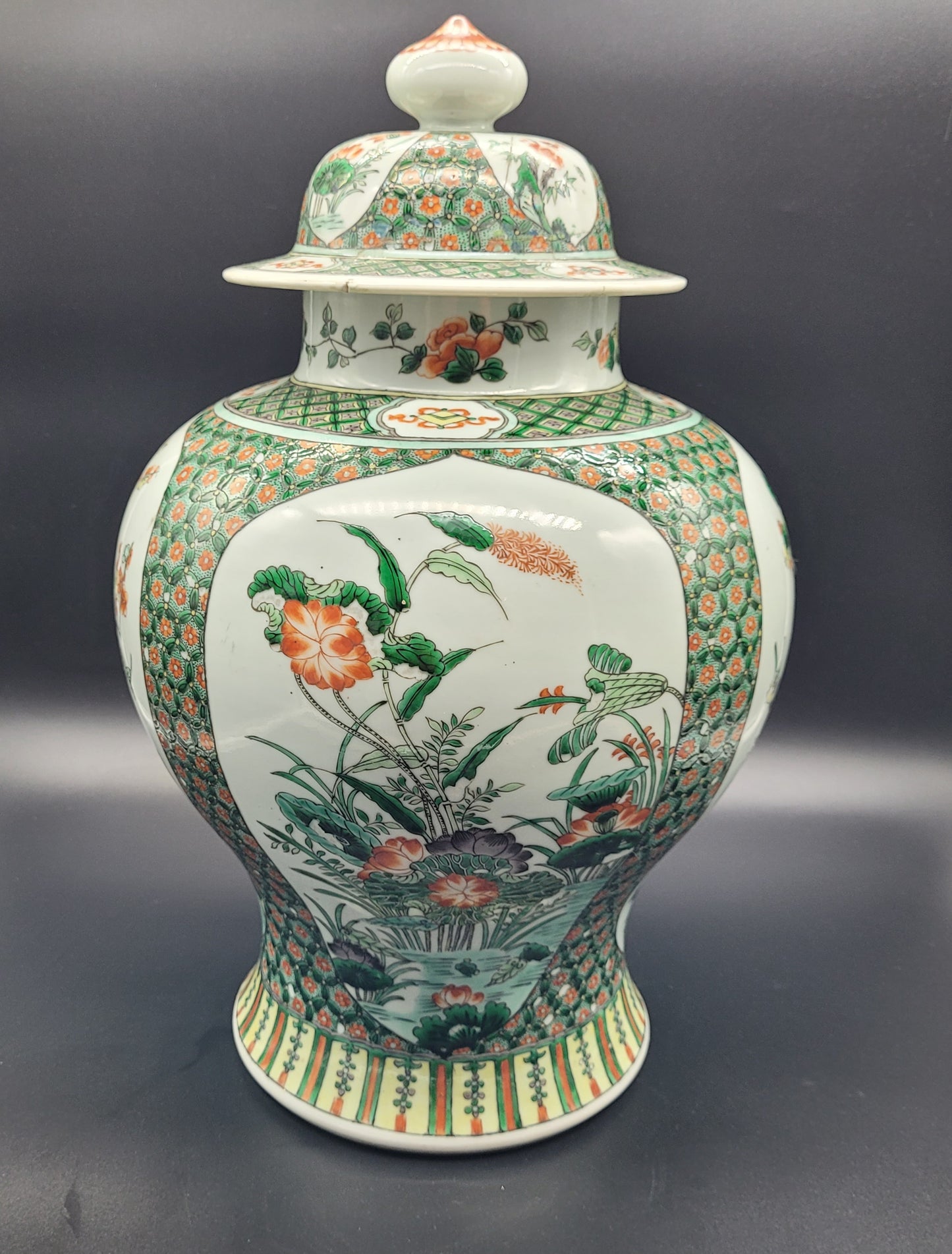 19th Century Kangxi Style Famille Vert