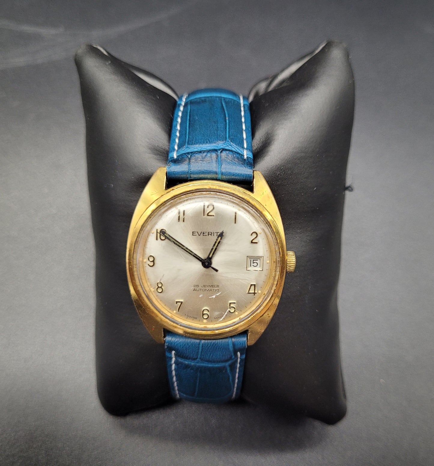 Vintage Swiss Watch EVERITE Automatic 25 Jewels movement