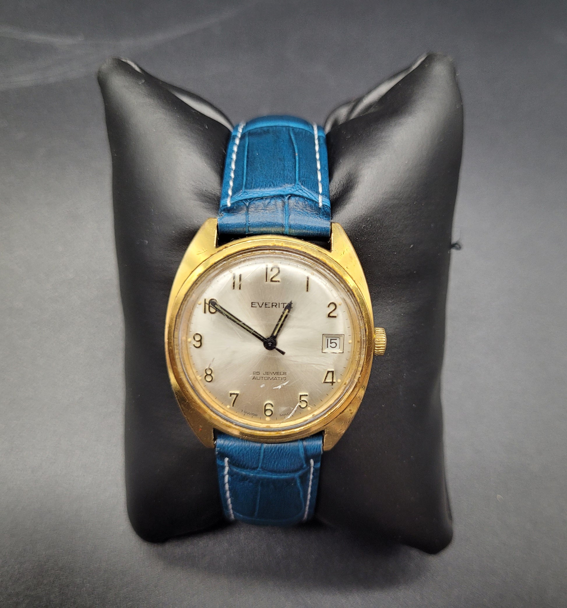 Vintage Swiss Watch EVERITE Automatic 25 Jewels movement