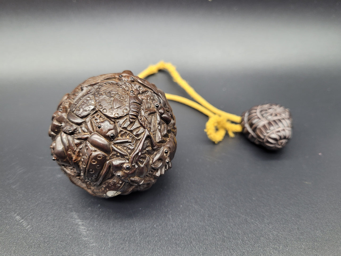 Buy Antiques Online Japanese Meiji Carved Inro & Netsuke Signed By The Artist