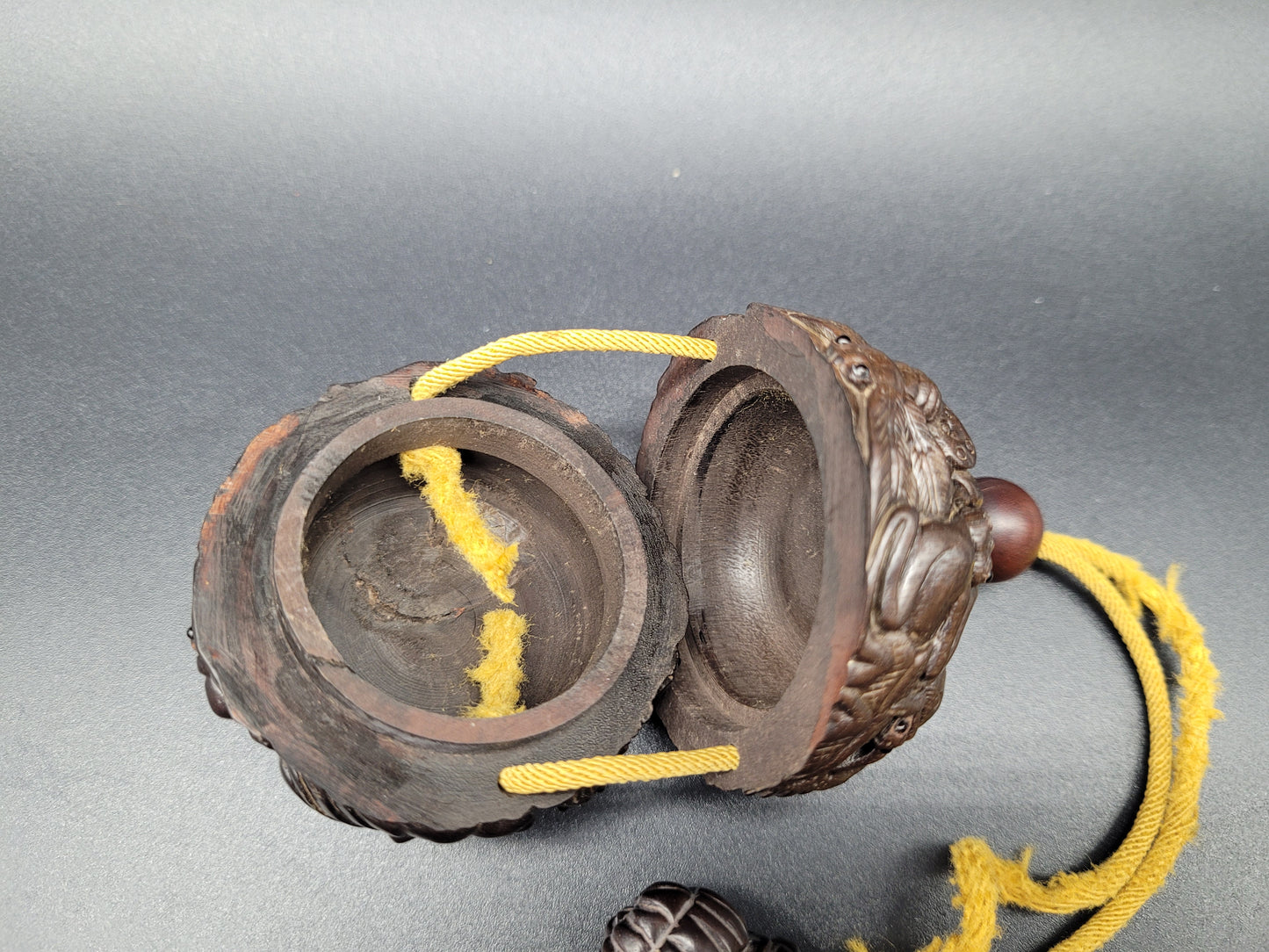 Antiques for sale Meiji Carved Inro & Netsuke Signed By The Artist