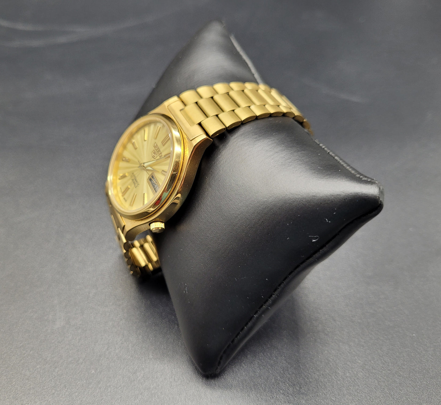 Buy Vintage SEIKO Automatic Watch 17 Jewels Gold Plated Online