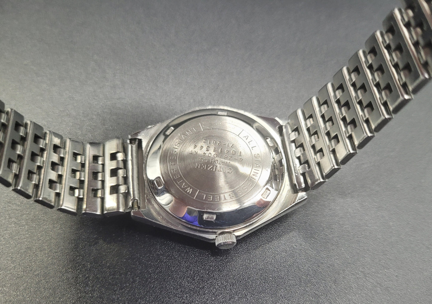 In order to figure out the age of your watch, you need to look at the serial number on the watch movement, not the watch case. Not all watches have serial numbers, so you need to look at the style of the movement and way the watch is constructed.