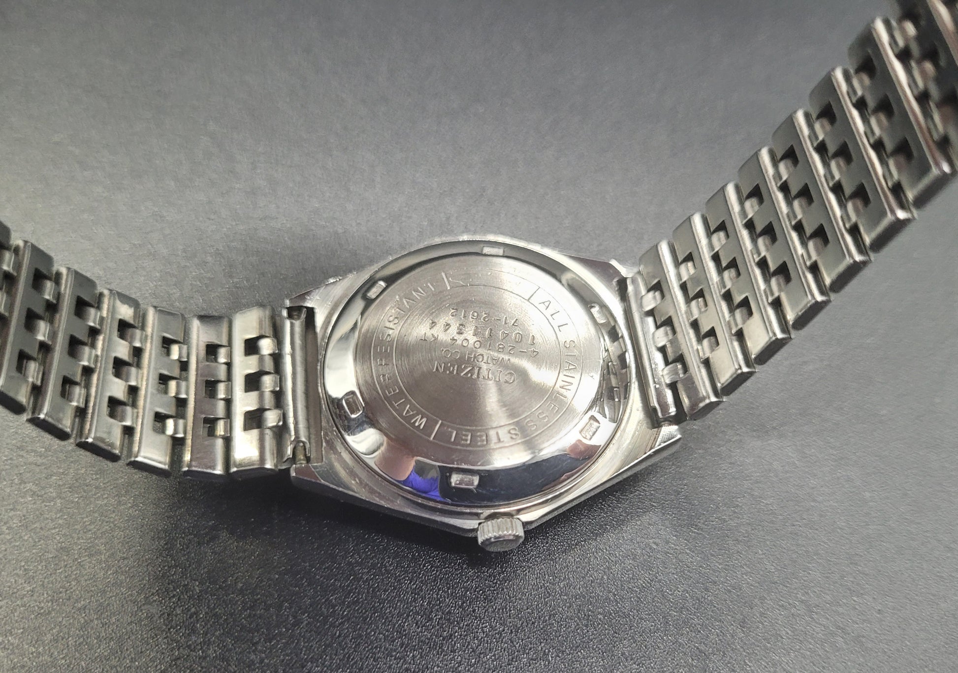 In order to figure out the age of your watch, you need to look at the serial number on the watch movement, not the watch case. Not all watches have serial numbers, so you need to look at the style of the movement and way the watch is constructed.