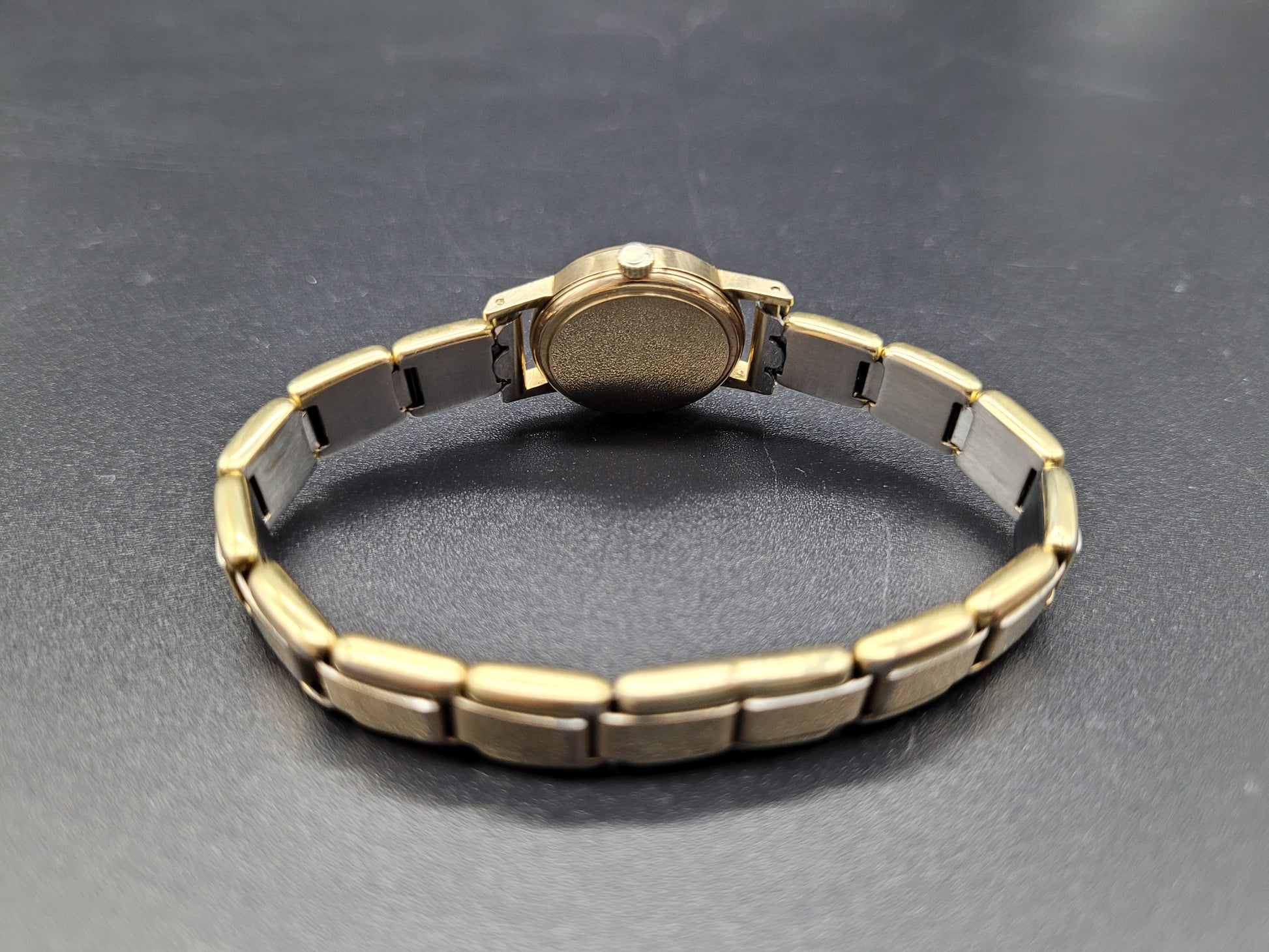 Vintage OMEGA Watch Ladies Gold Tone Swiss Made ANTIQUES & COLLECTABLES UK
