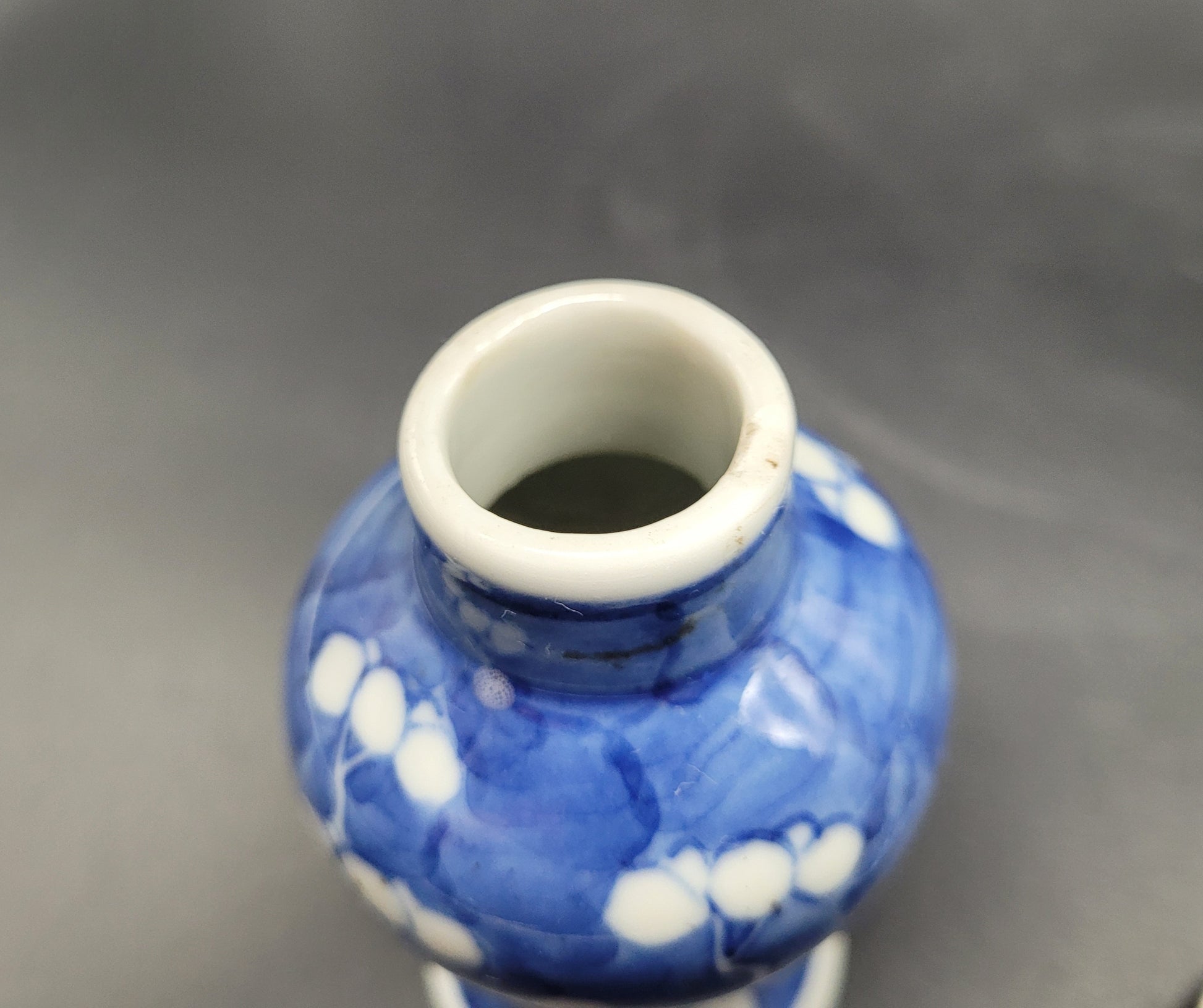 Buy Asian Antiques Online Chinese 19th Century Prunus Pattern Miniature Vases SIGNED