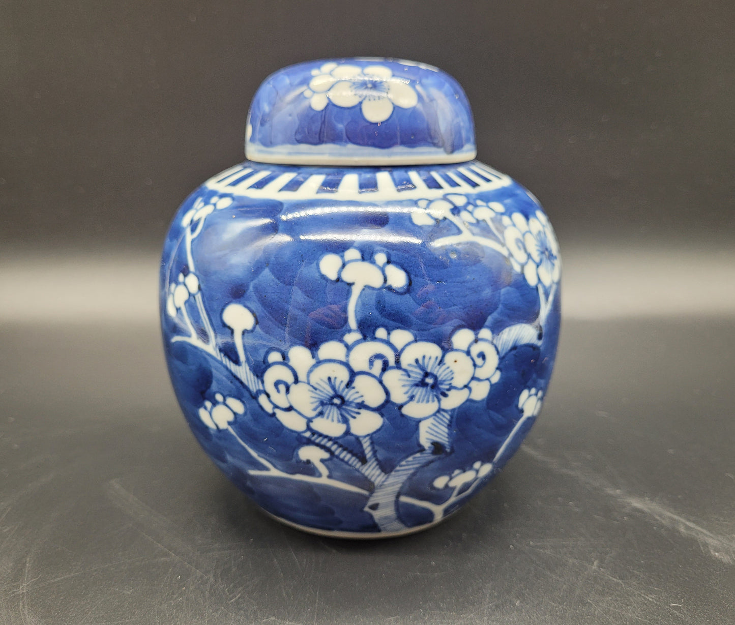 Antique Chinese Prunus Pattern Ginger Jar Late 19th Century KB ANTIQUES & JEWELLERY