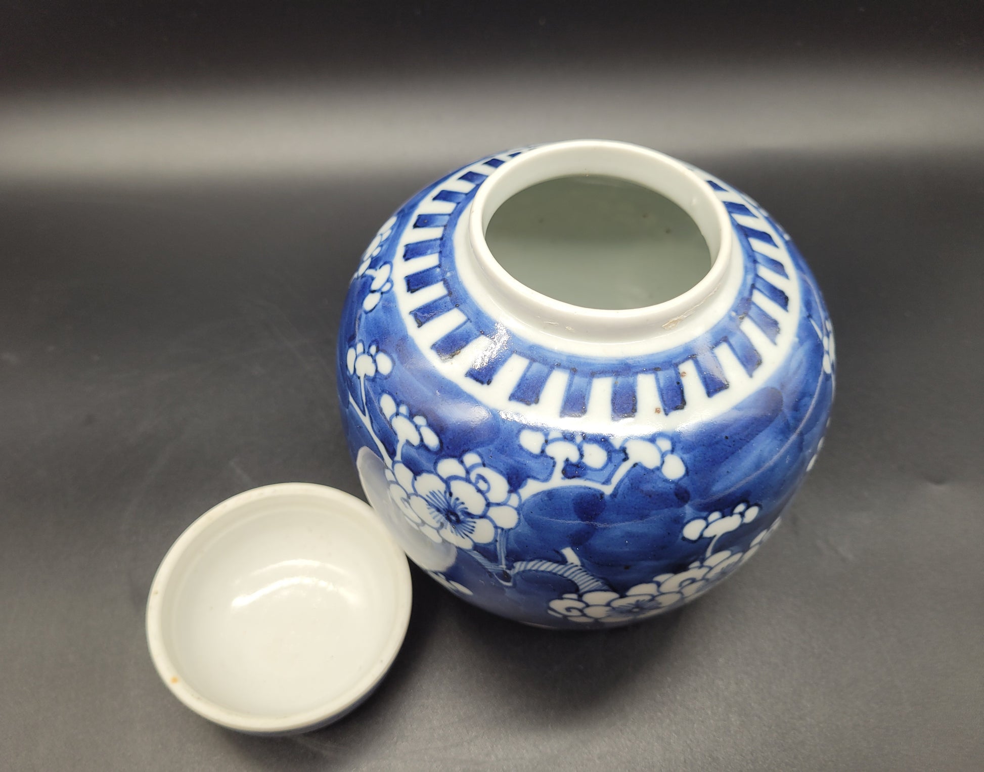 CHRISTIES ASIAN ART Antique Chinese Prunus Pattern Ginger Jar Late 19th Century