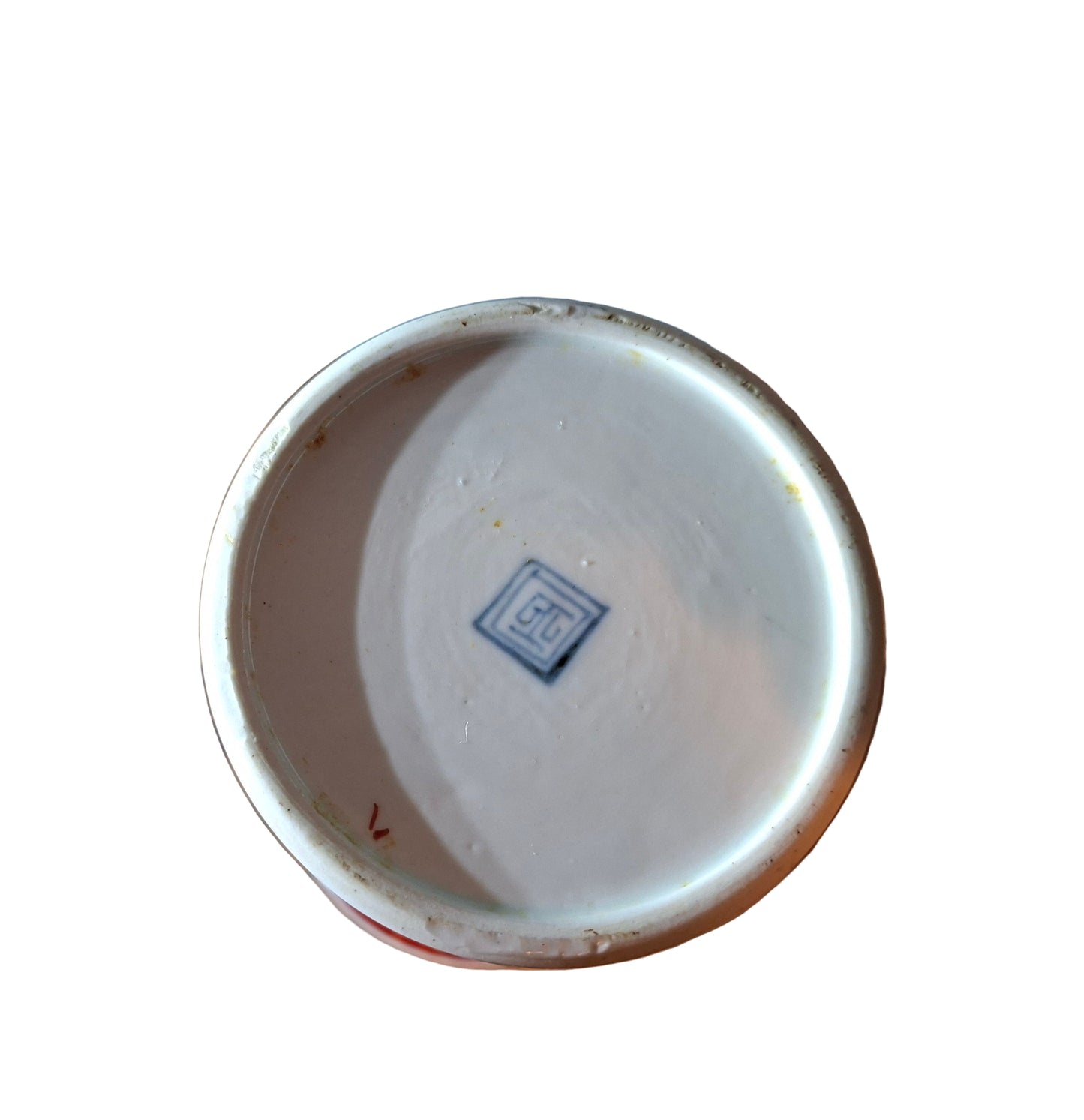 Japanese Imari Trumpet Vase Three Friends of Winter Pattern 19th Century