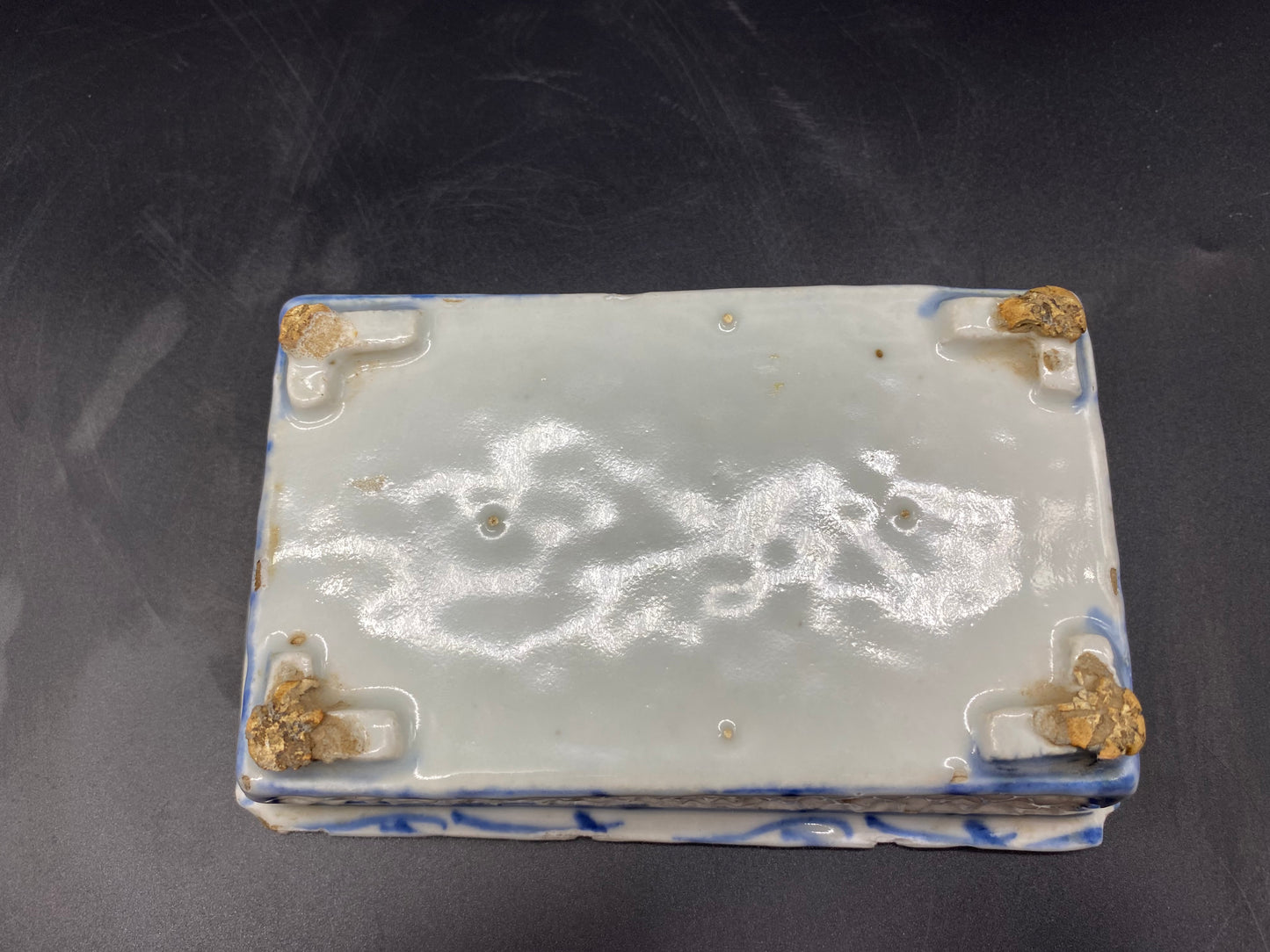 ANTIQUES ONLINE Chinese Qing Reticulated Porcelain Planter / Bonsai Tree Pot