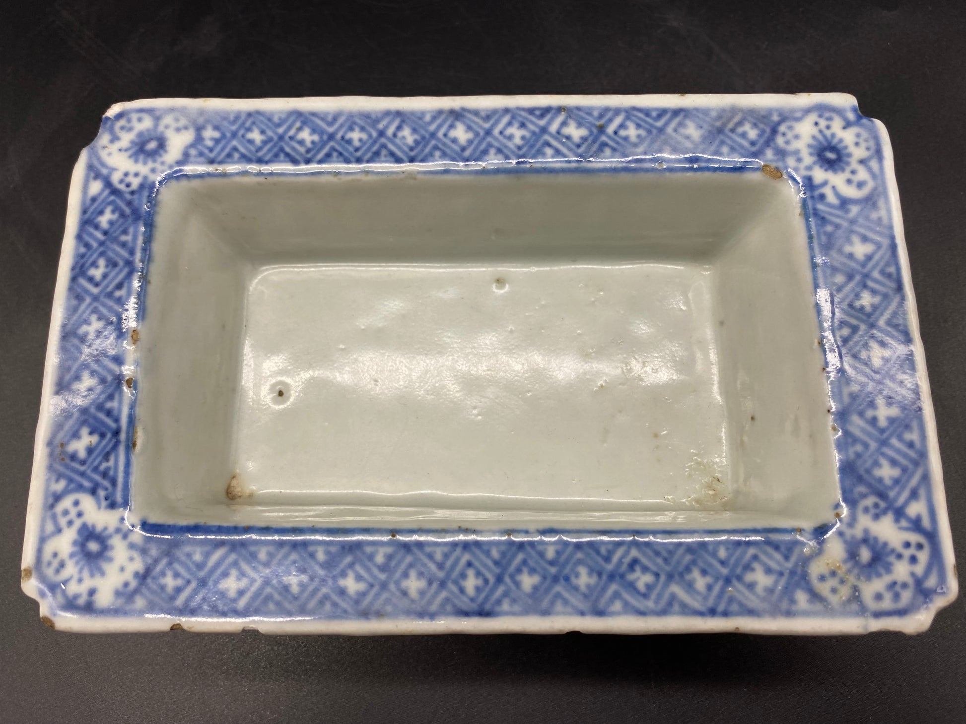 Antiques Stores USA Chinese Qing Reticulated Porcelain Planter / Bonsai Tree Pot