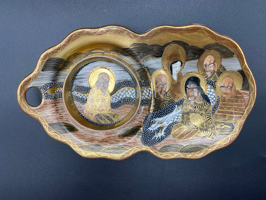 Buy Antiques Online - The Satsuma style originated from pottery made in Satsuma, (present day Kagoshima prefecture, Kyushu).