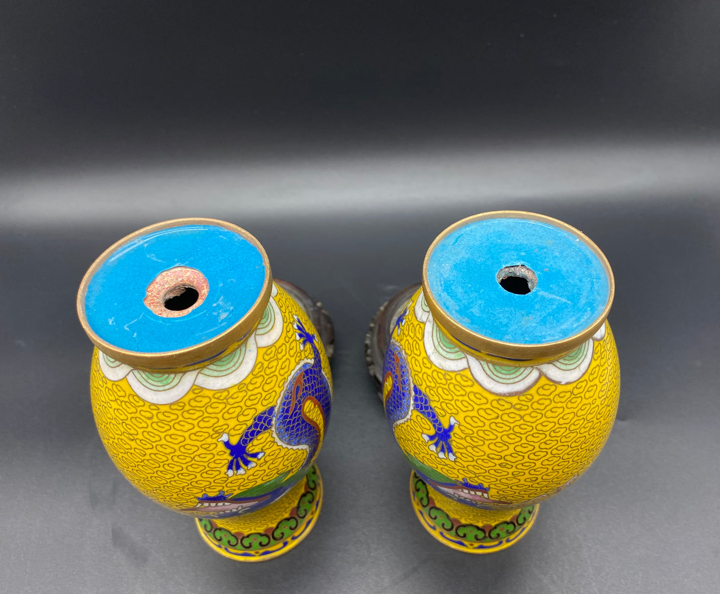 It is in excellent 'used' condition, with the surface wear to be expected with a vase of this age,
