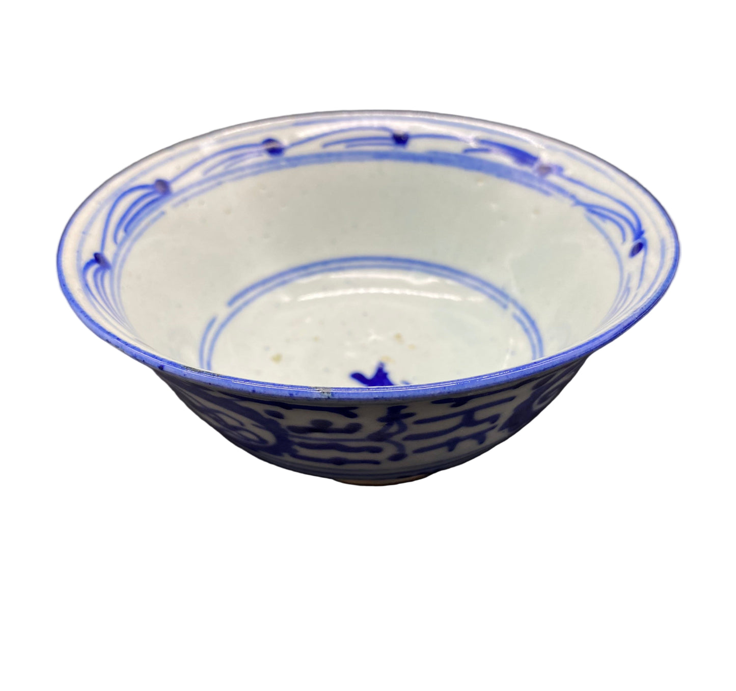 Chinese Qing Porcelain 3 Bowls 18th Century Blue / White