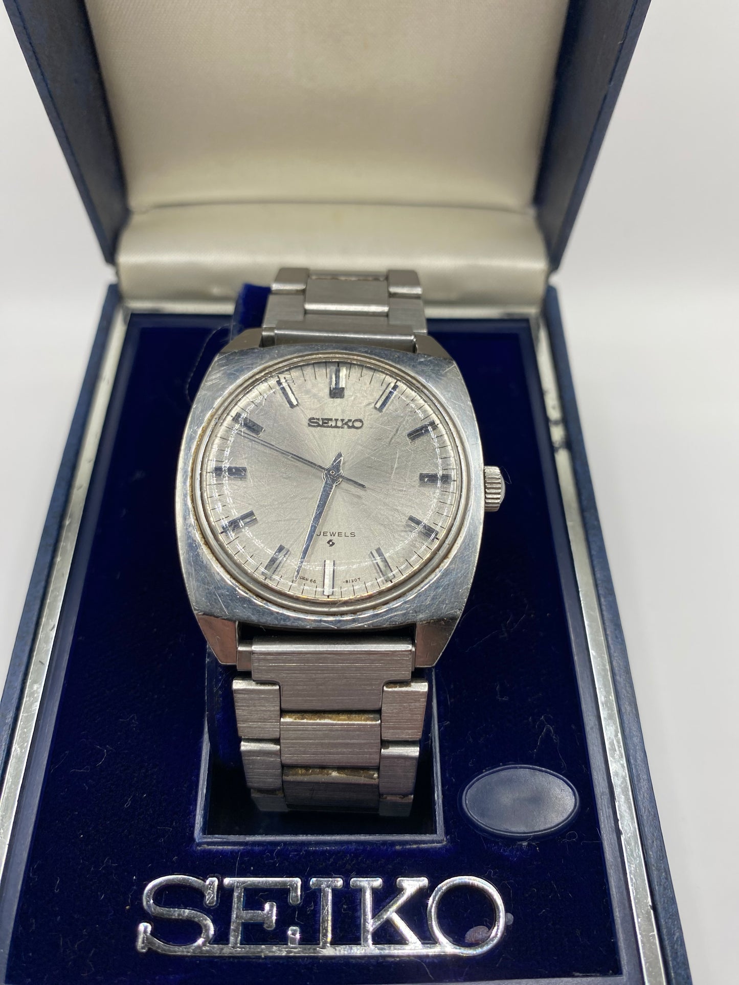 Vintage Seiko 1970s Watch & Original Box
