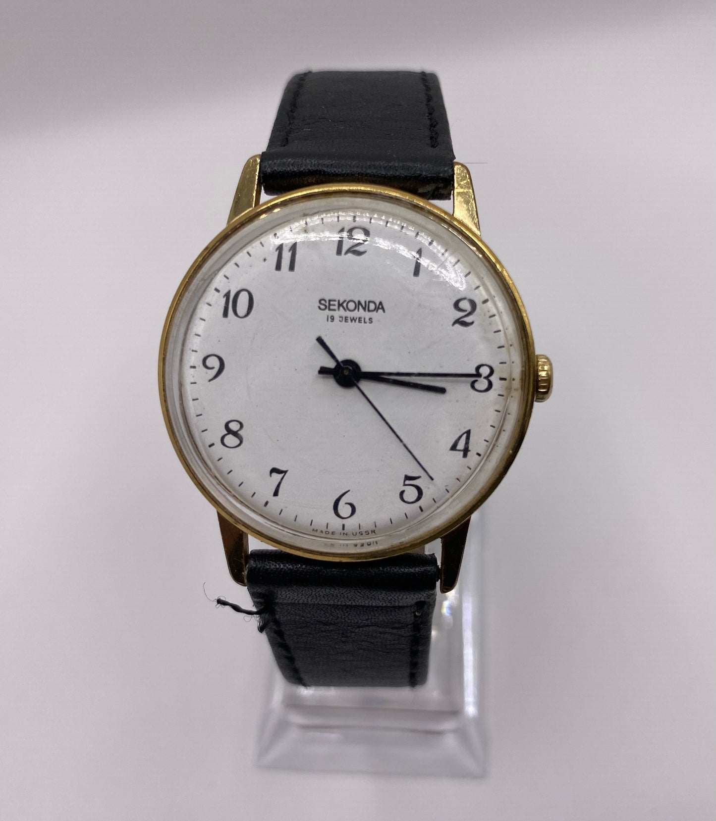 Vintage SWISS MADE Herald Watch & Rolled Gold Sekonda