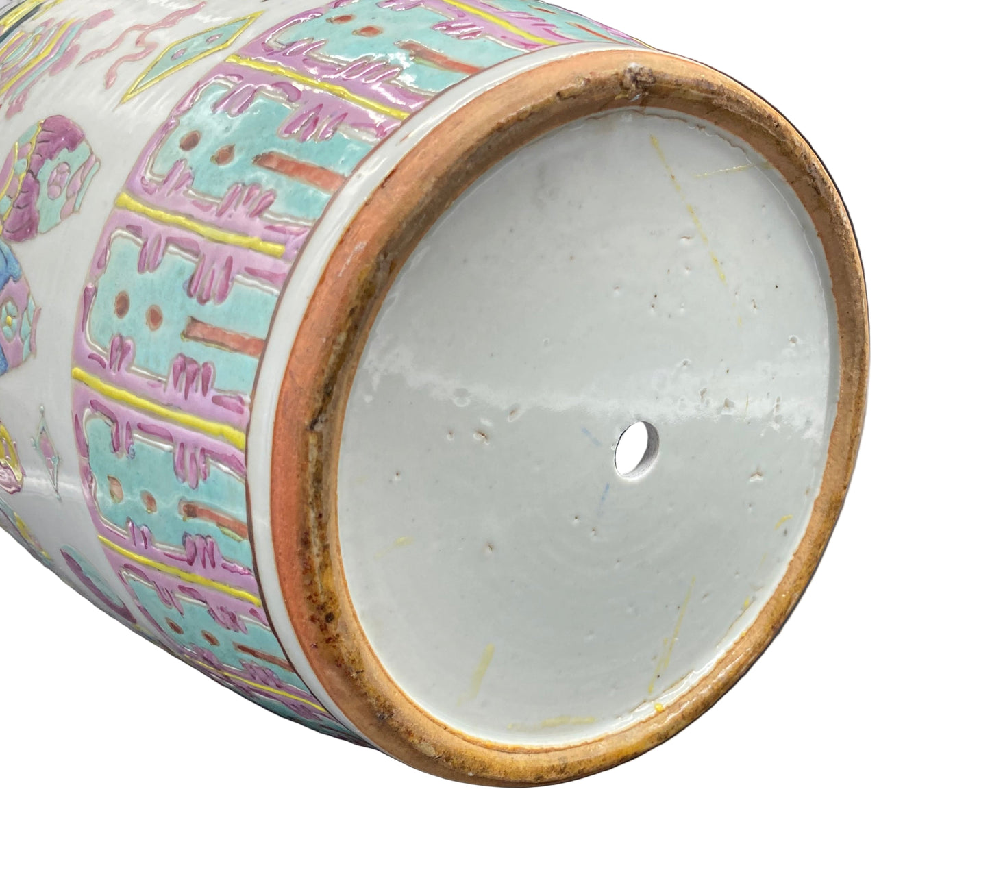 Chinese Porcelain Large 19th Century Famille Rose Vase