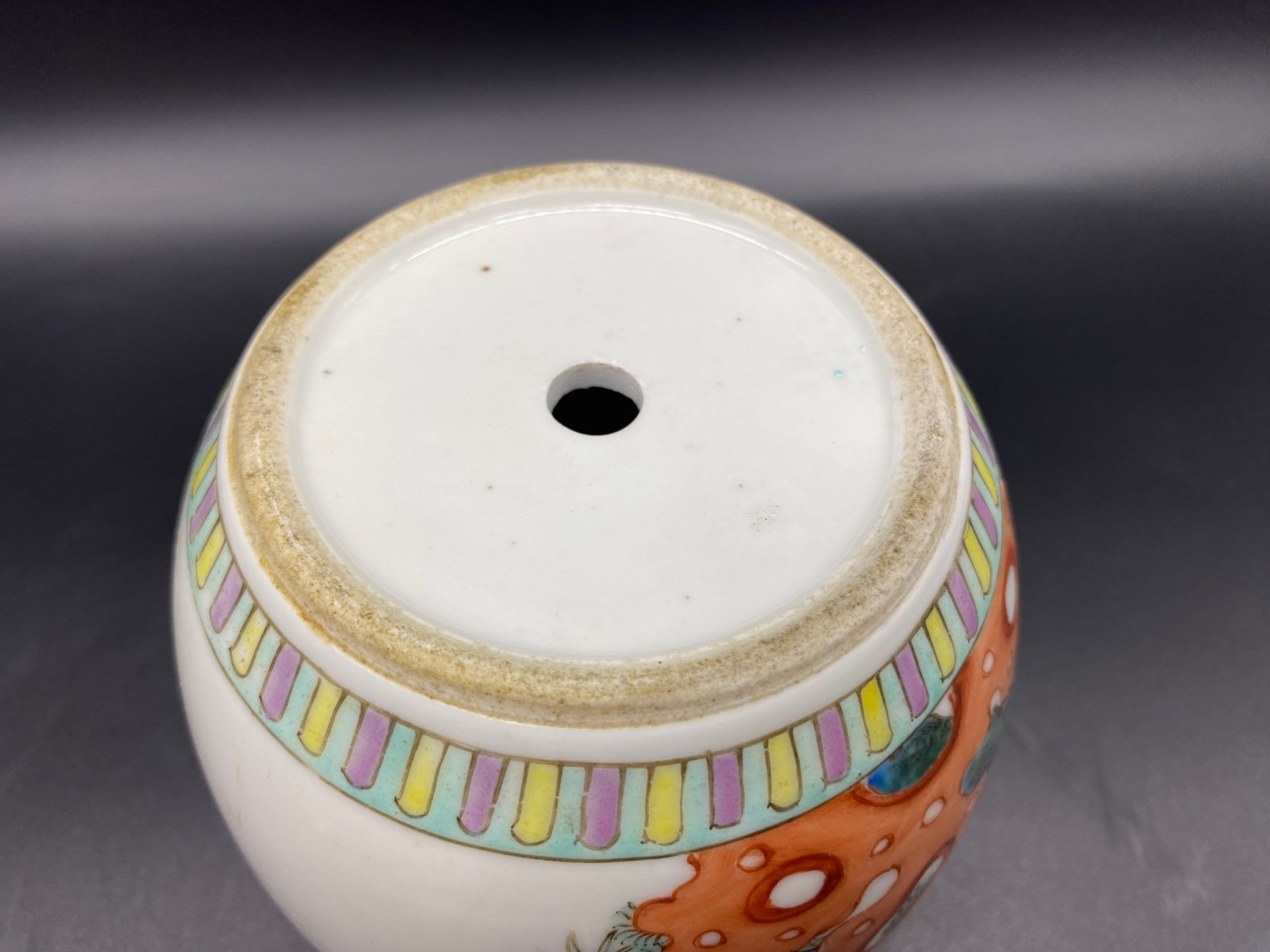 Chinese Famille Vert Ginger Jar