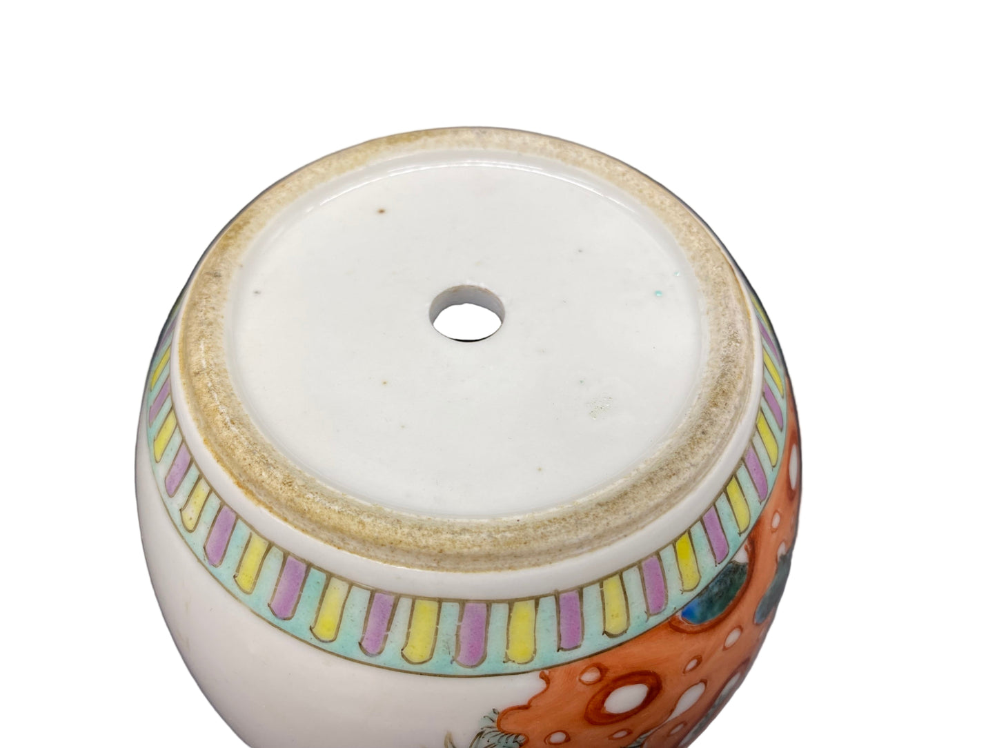 Chinese Famille Vert Ginger Jar