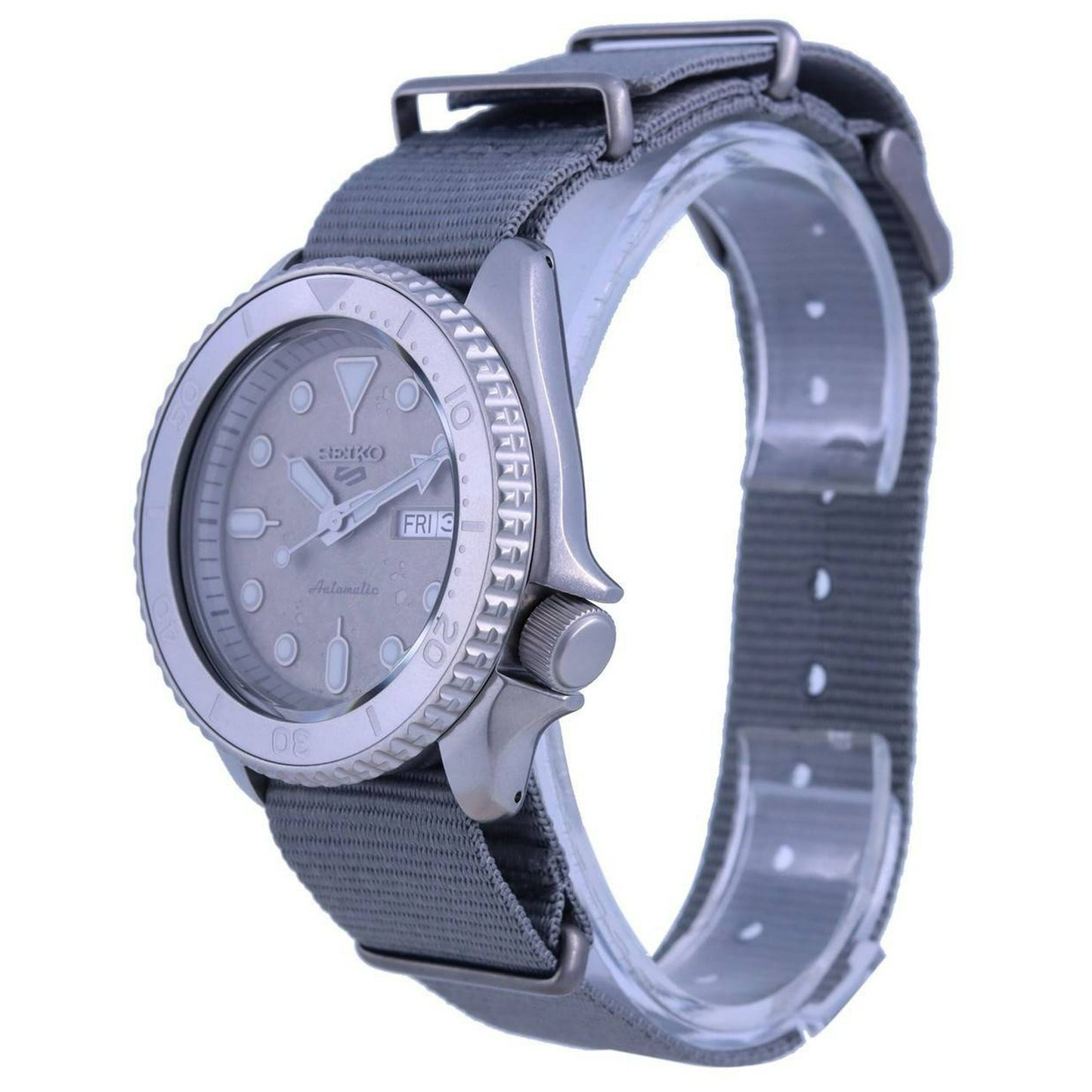 Seiko 5 Sports Cement Automatic 100M Men's Watch