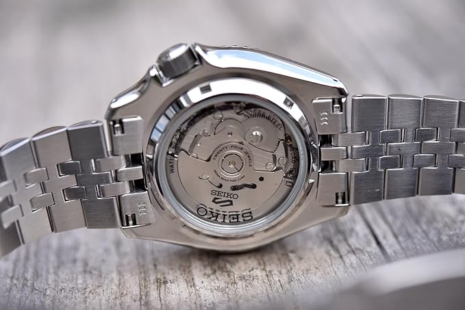 BUY VINTAGE WATCHES ONLINE - Seiko 5 Sports SKX Sports Style GMT Stainless Steel Black Dial Automatic 100M Men's Watch