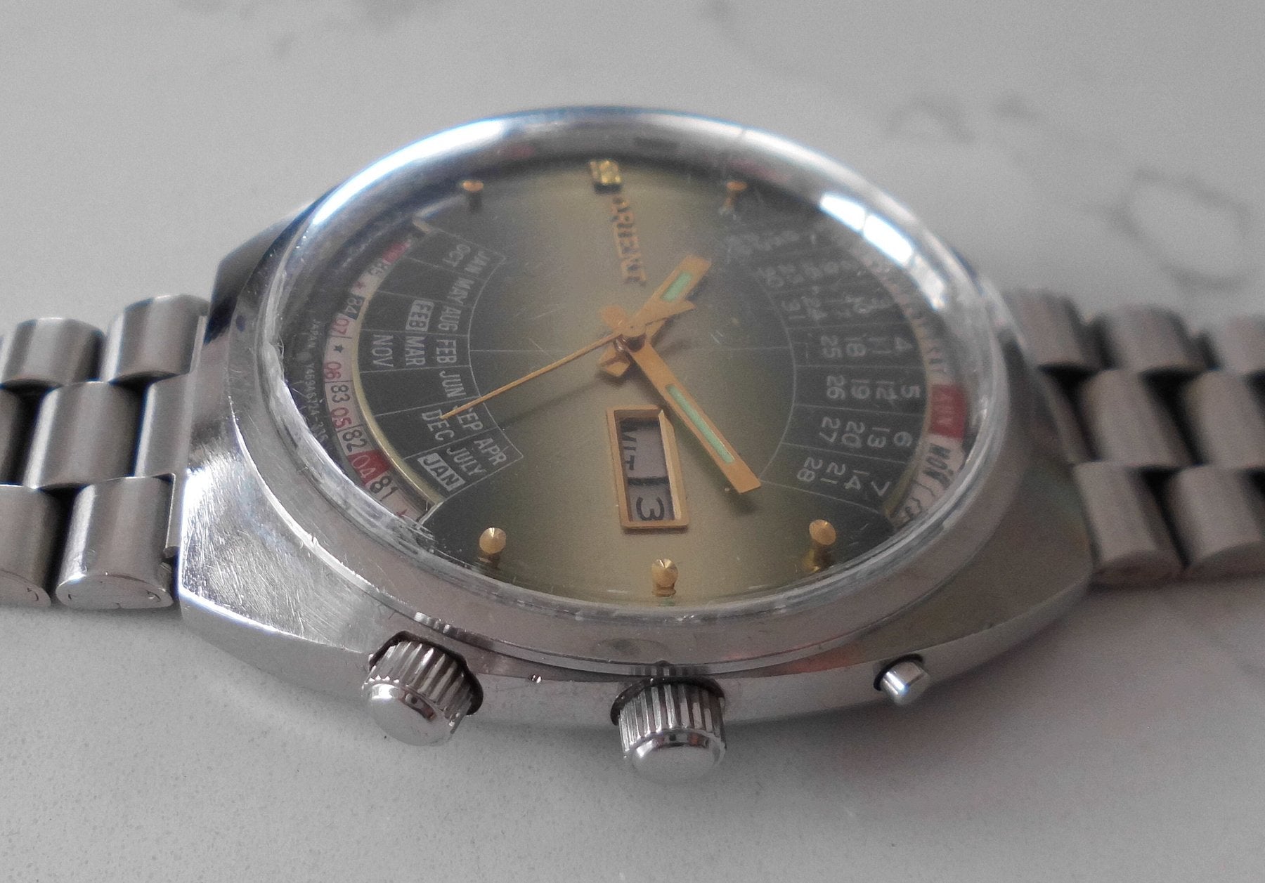 Vintage Orient - Automatic Perpetual Multi Year Calendar Watch