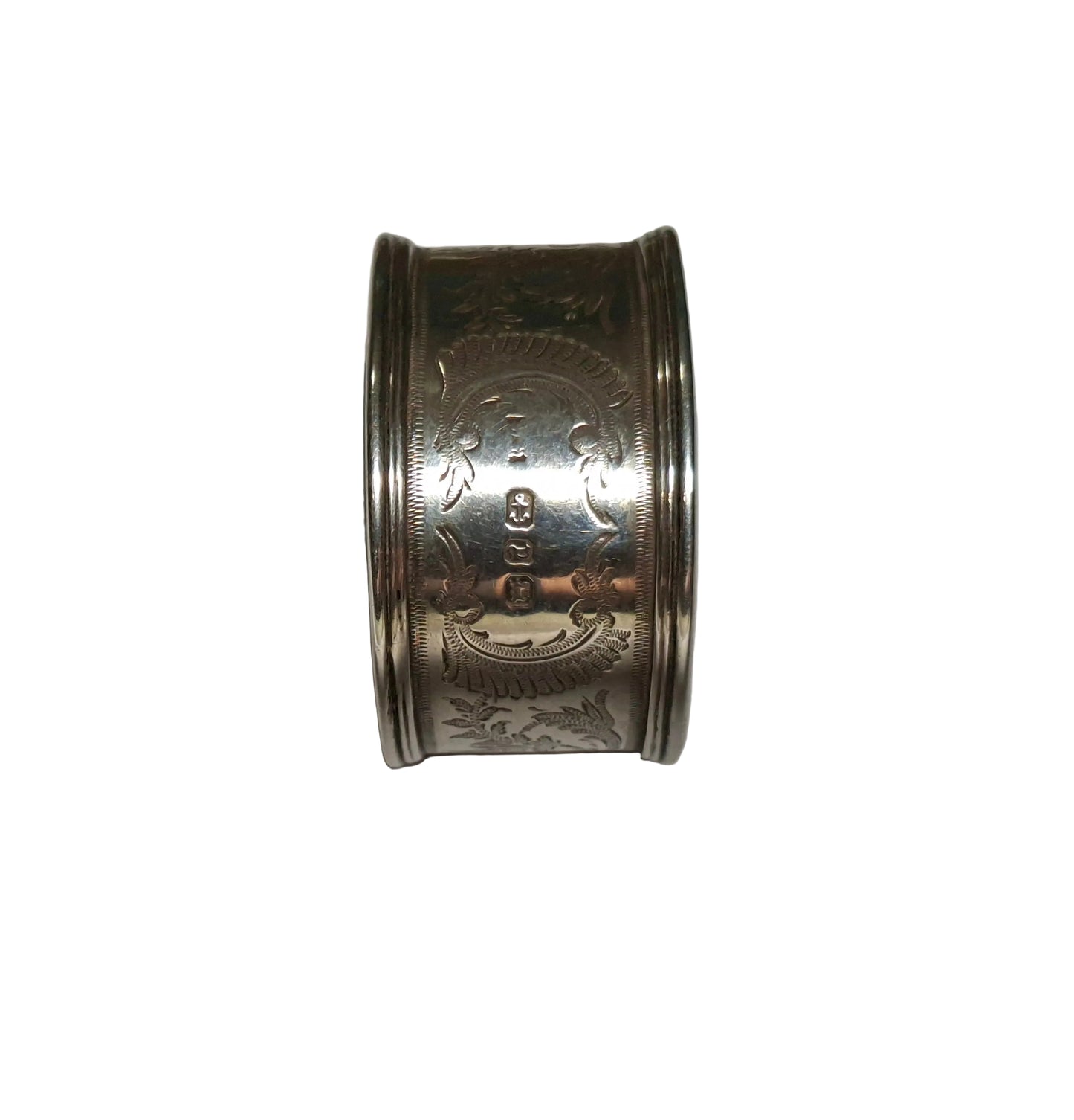 Antique 925 Silver Napkin Ring, Elkington 1895