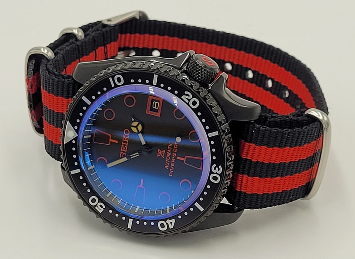 Seiko Mod Watch Automatic Day / Date Mens Watches