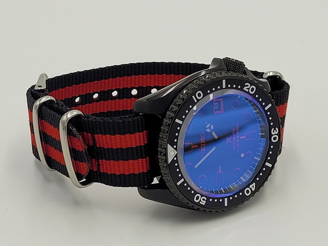 Seiko SKX Mod Watch Automatic Day / Date Mens Watches