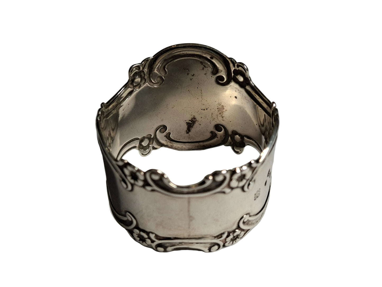 Sterling Silver Walter & Holland Napkin Ring, London 1895