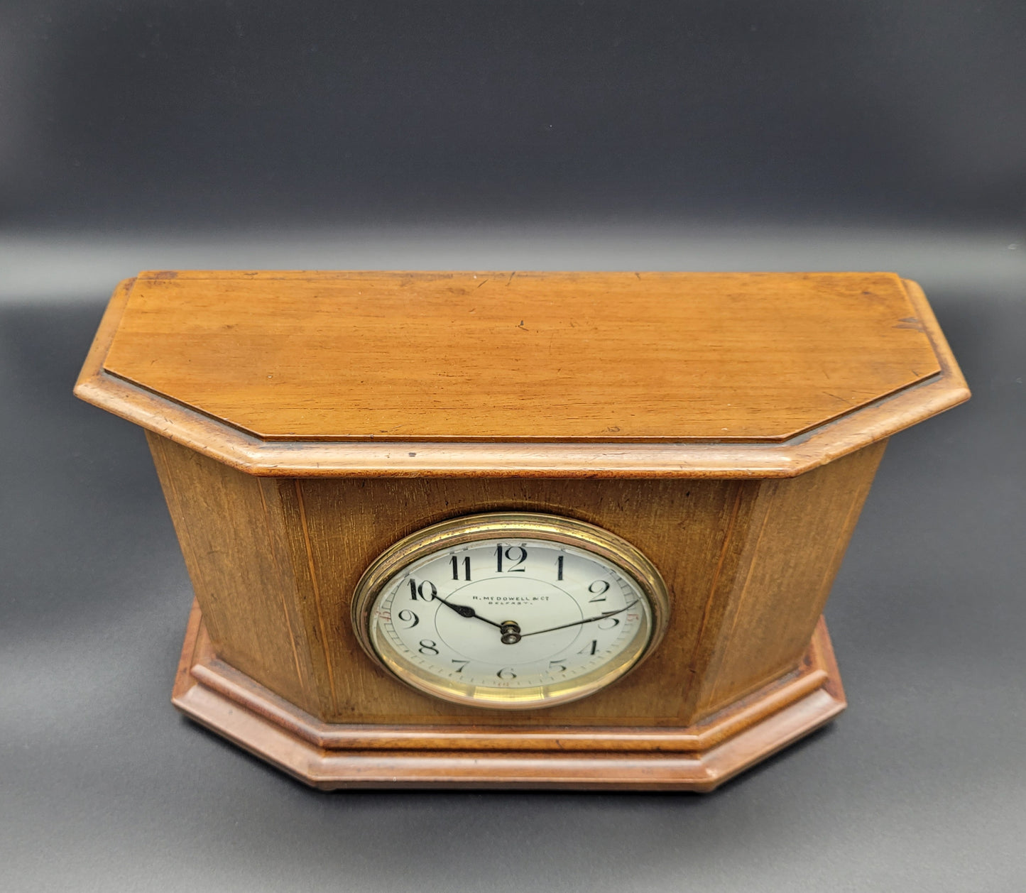 Antique Clock by R.mc Dowell & Co BELFAST 