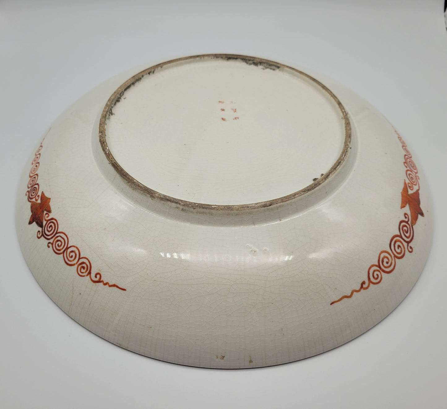 Antique 19th C. Japanese  KUTANI  Porcelain Charger