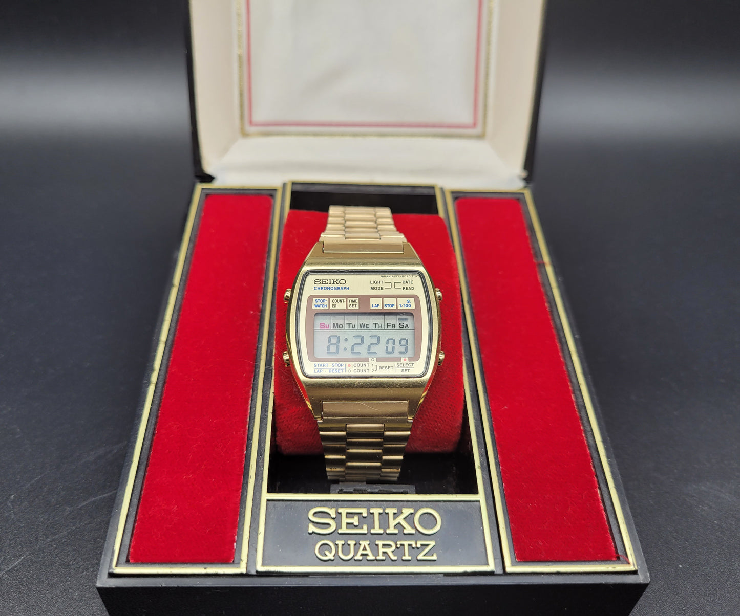 Vintage 1970s SEIKO Digital Watch