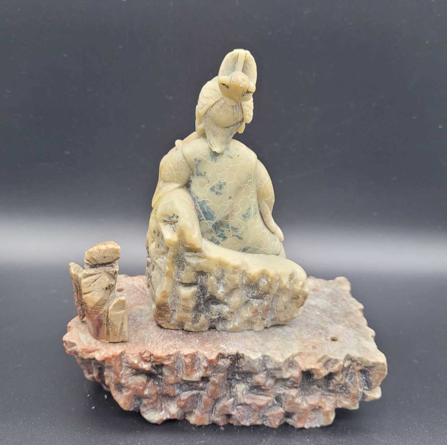 Old Soap Stone Buddha 19th Century