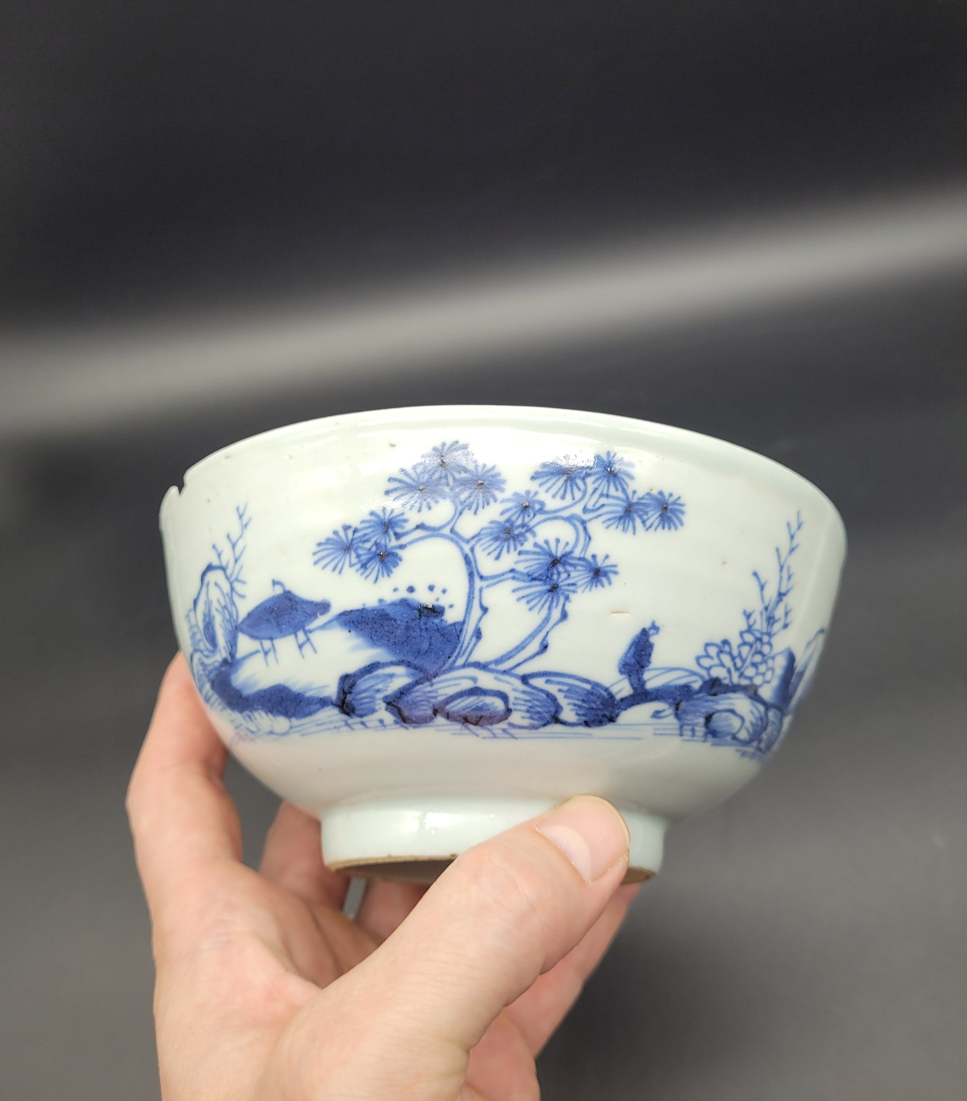 18th century Chinese Nanking cargo antique bowl