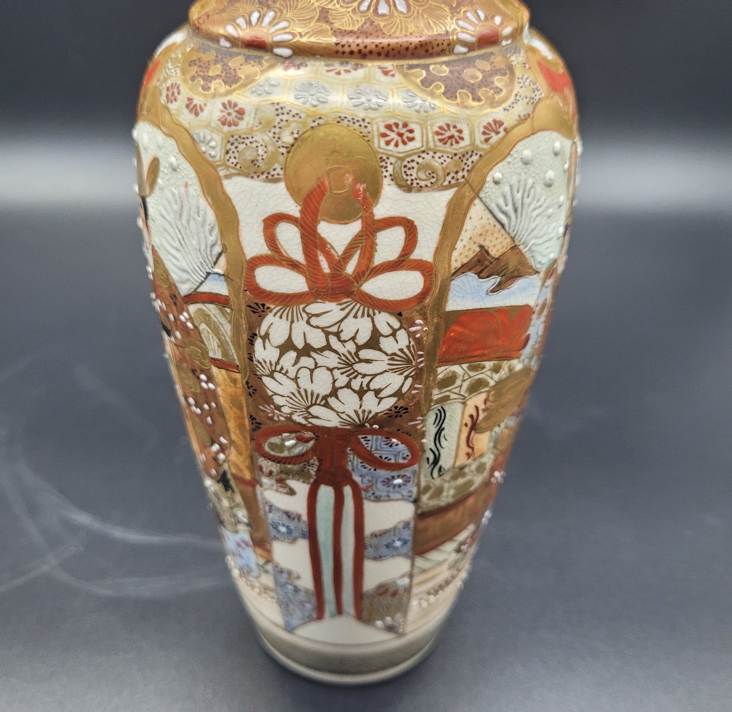 Japanese Meiji Satsuma Vase 19th Century